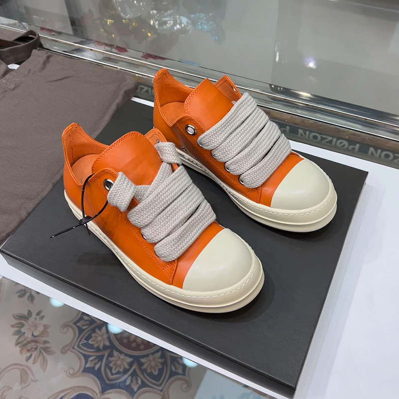 rick owens Jumbo Laces low-top shoes