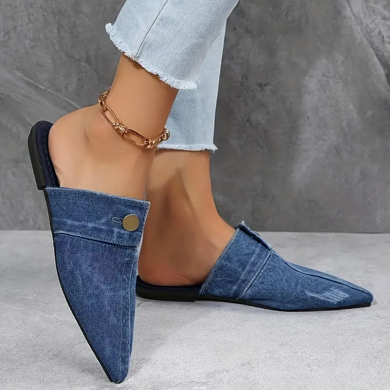womens mule slip on shoes