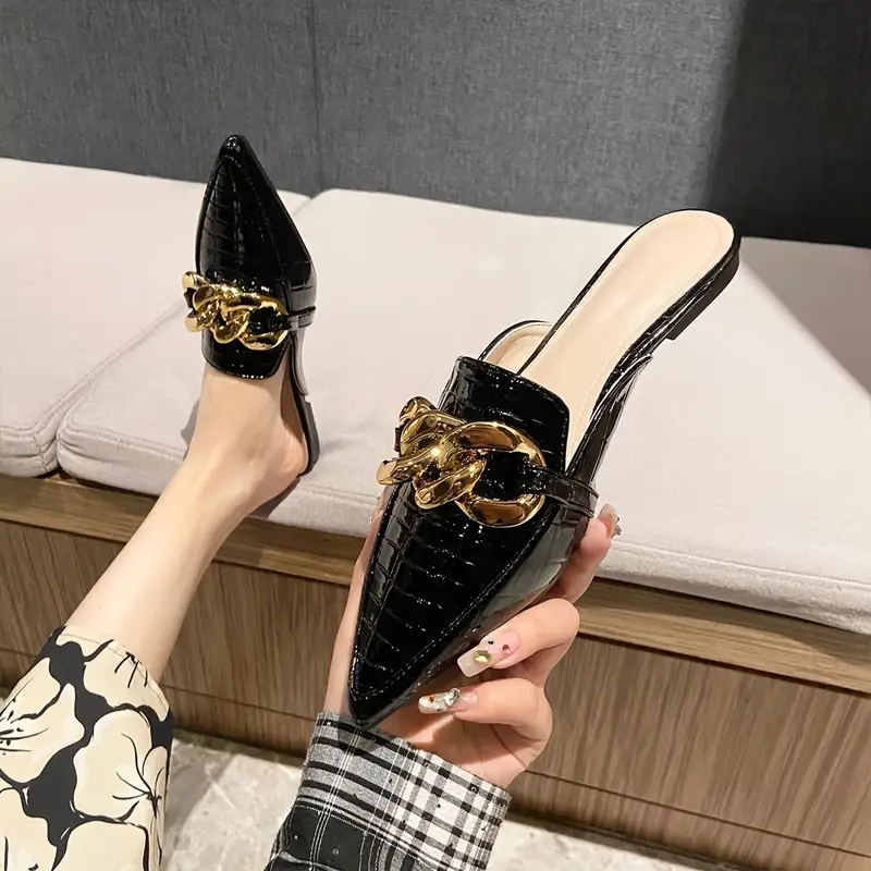 womens mule slip on shoes